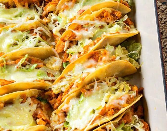 tasty recipes baked chicken tacos