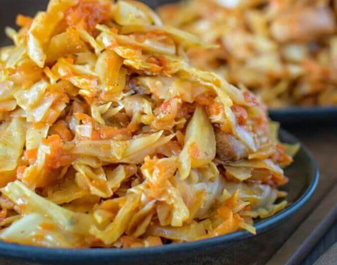 Cabbage with Chicken