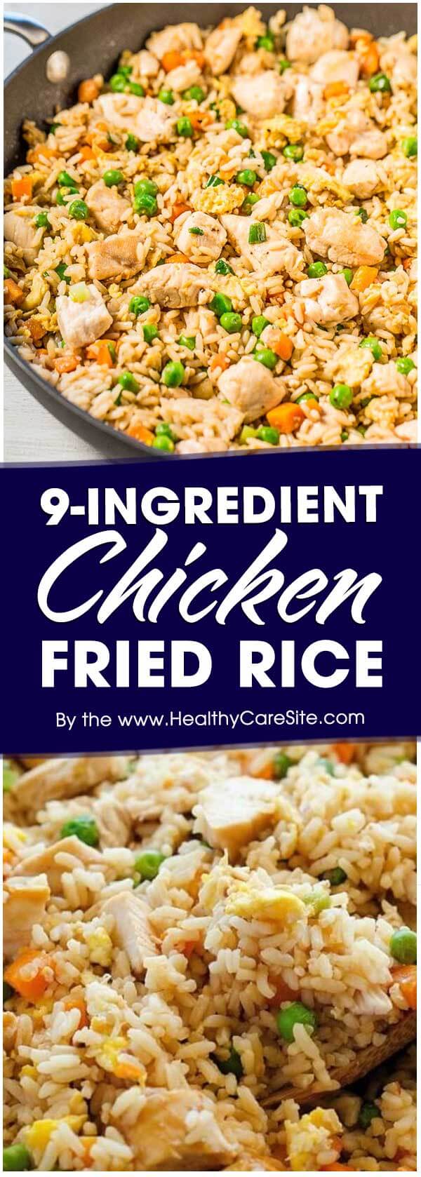 9-Ingredient Chicken Fried Rice