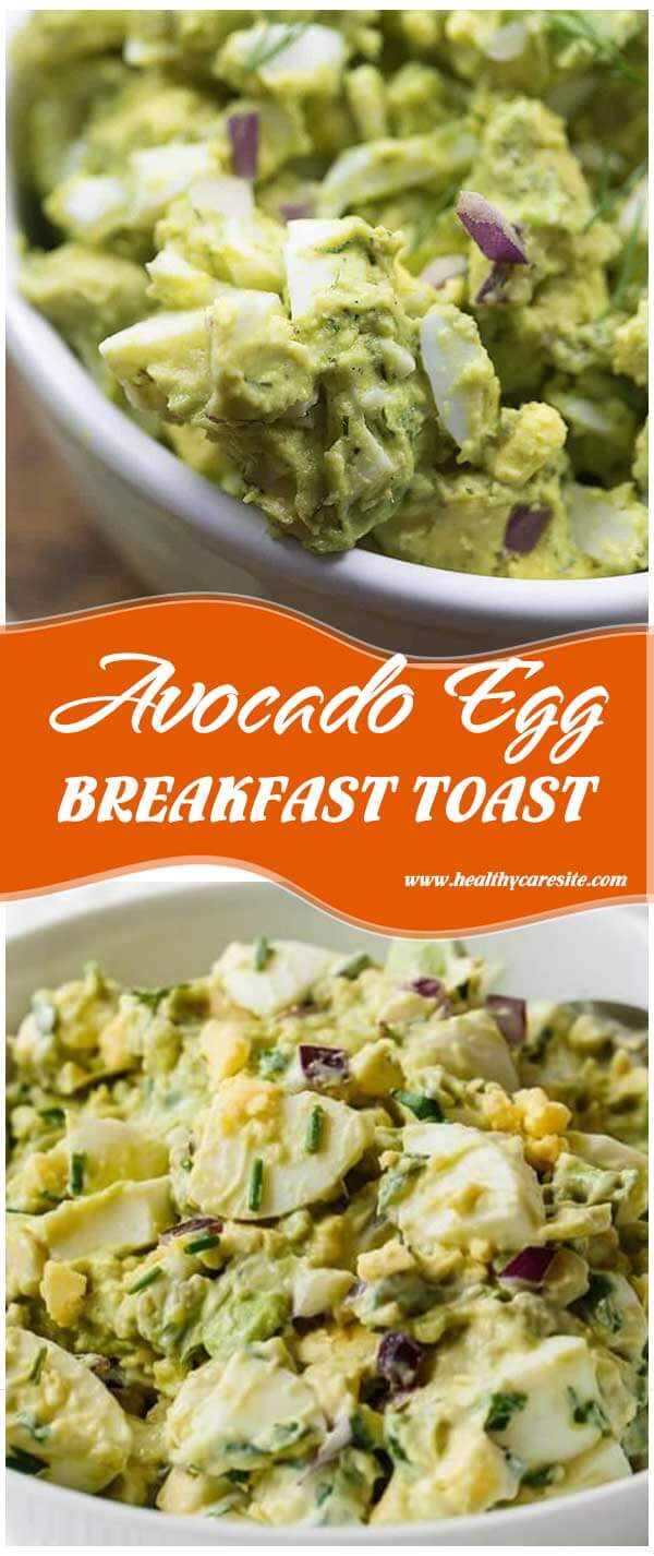 Avocado Egg Breakfast Toast