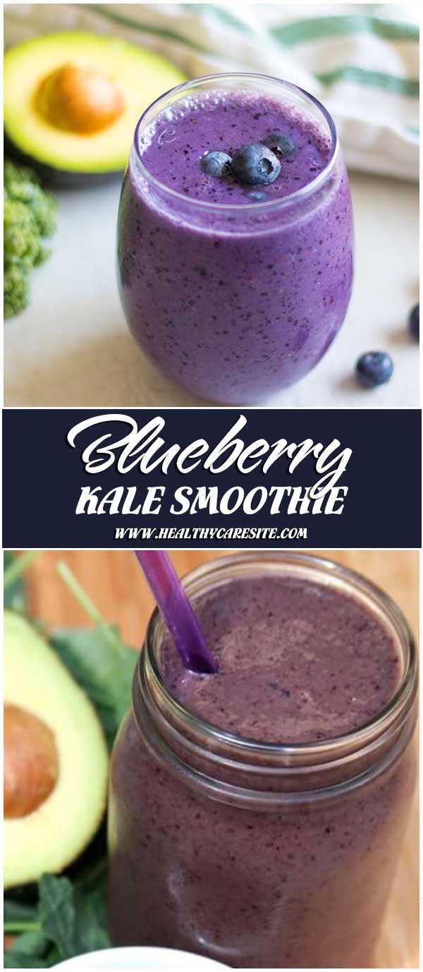 Blueberry Kale Smoothie
