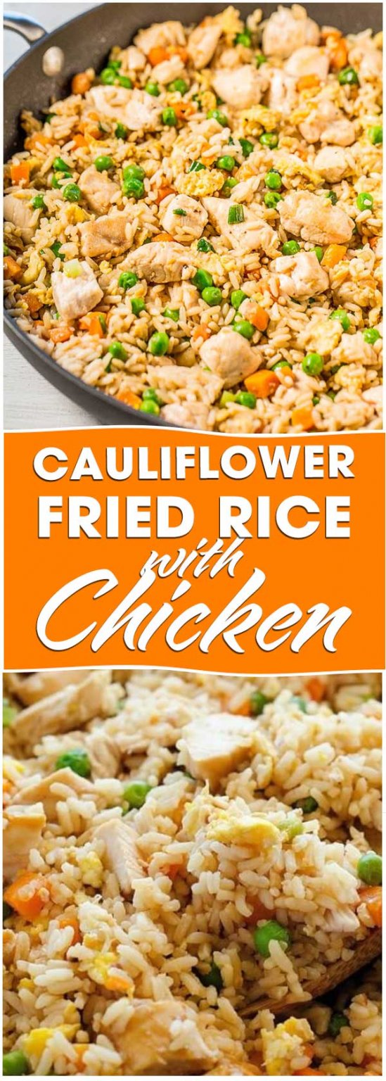 Cauliflower Fried Rice with Chicken HealthyCareSite
