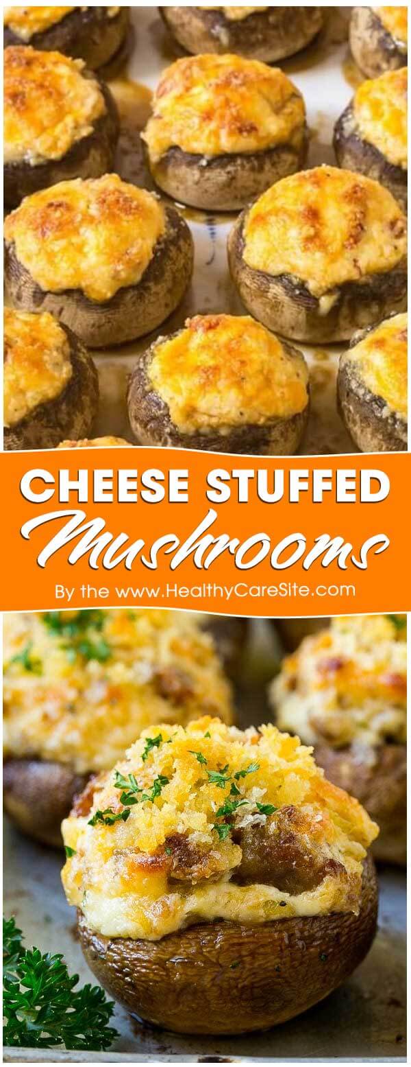 Cheese Stuffed Mushrooms