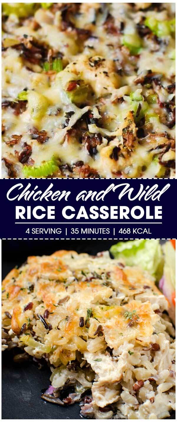 Chicken and Wild Rice Casserole