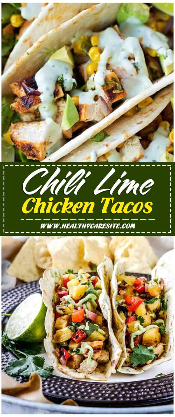 Chili Lime Chicken Tacos