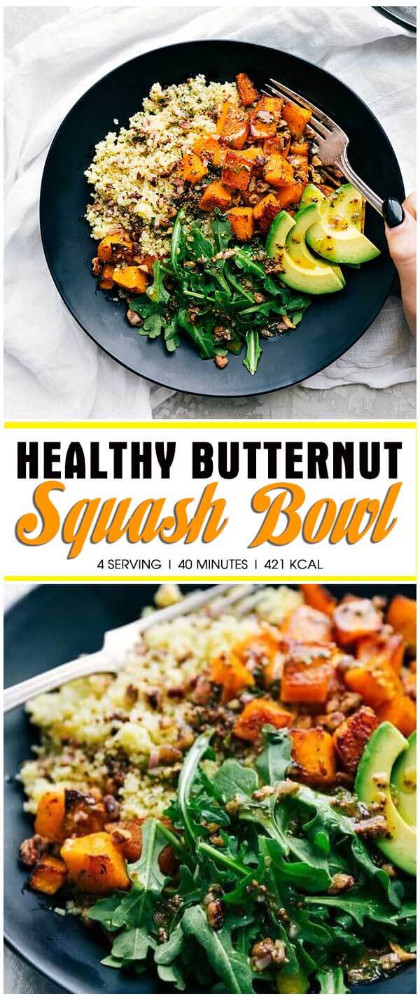 Healthy Butternut Squash Bowl