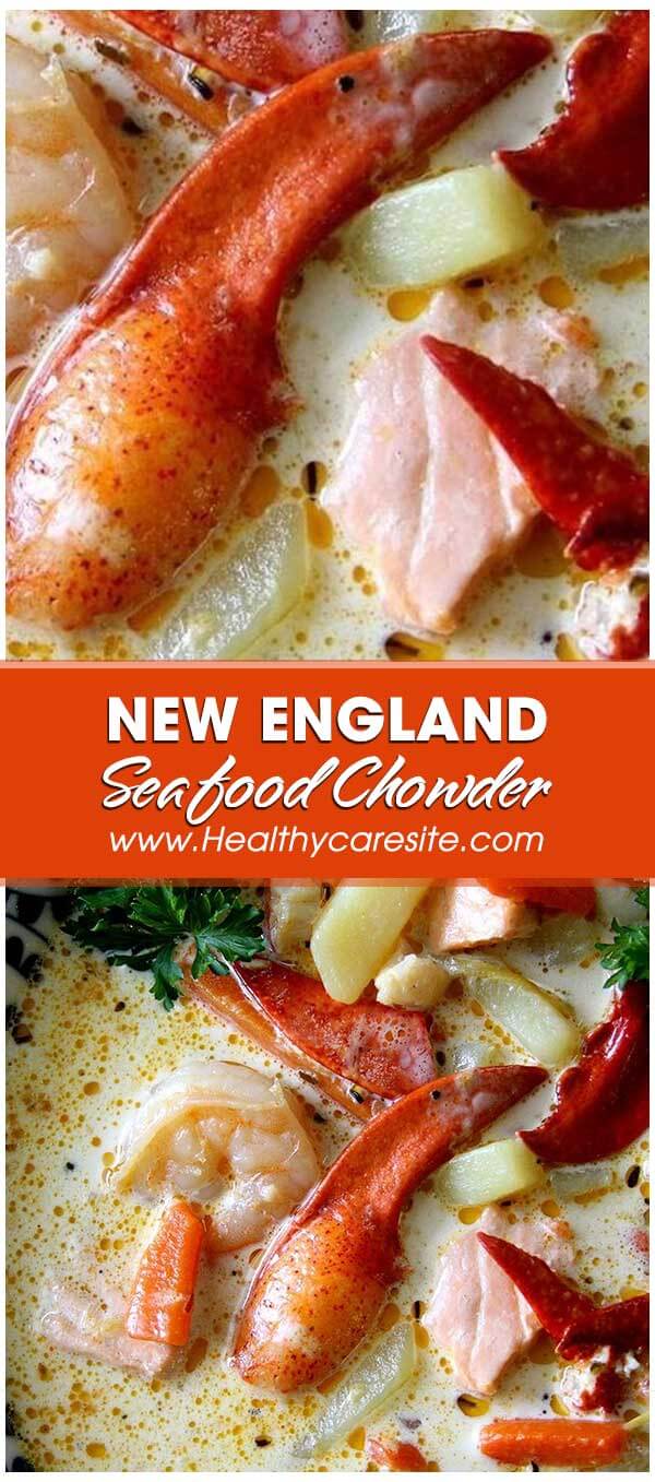 New England Seafood Chowder – HealthyCareSite