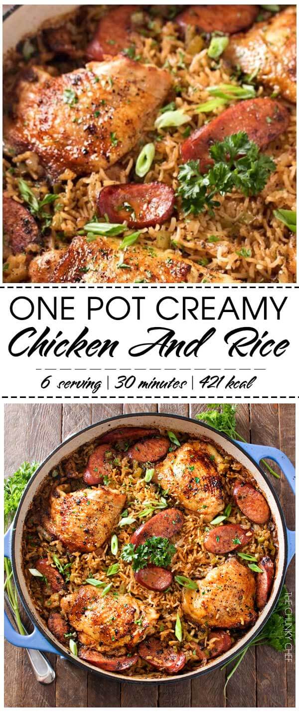 One Pot Chicken And Dirty Rice