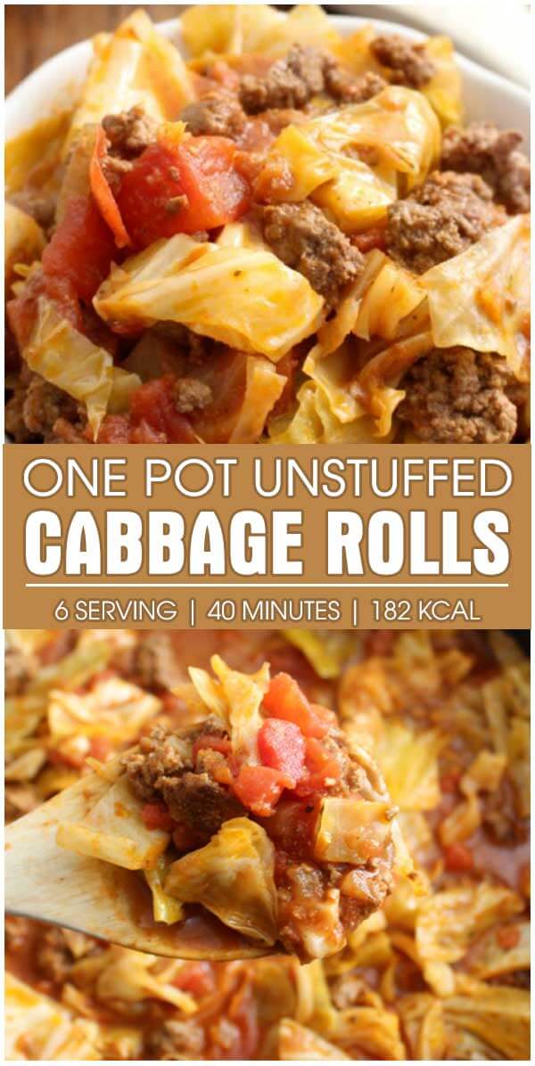 One Pot Unstuffed Cabbage Rolls – HealthyCareSite