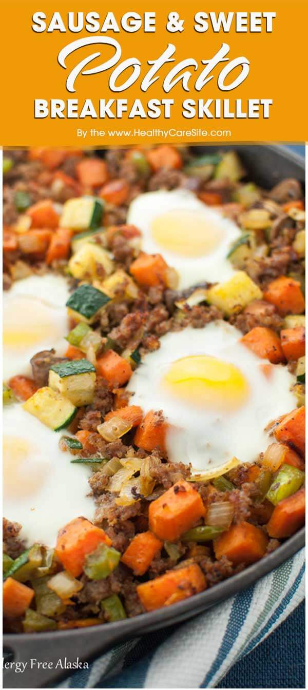 Sausage and Sweet Potato Breakfast Skillet – HealthyCareSite