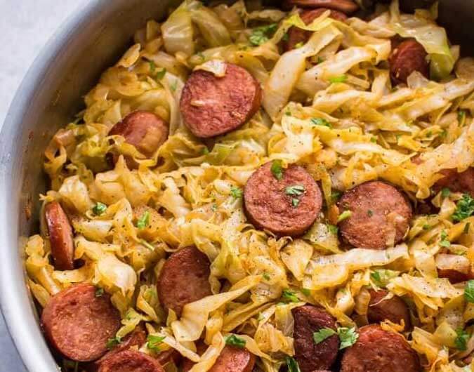 Sautéed Cabbage and Kielbasa – HealthyCareSite