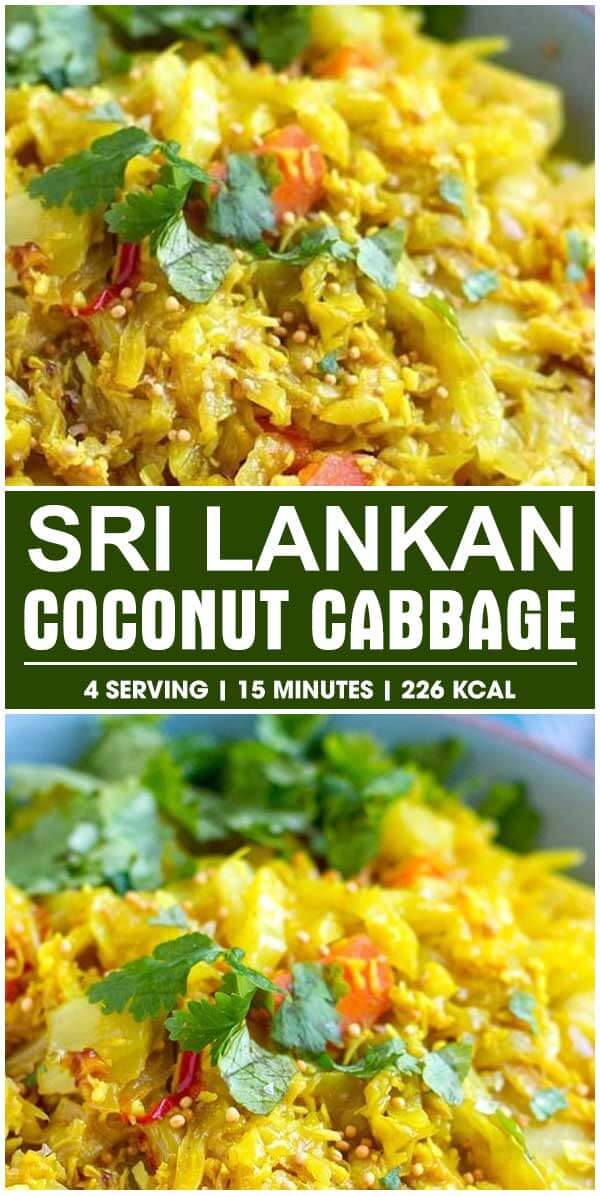 Sri Lankan Coconut Cabbage – HealthyCareSite
