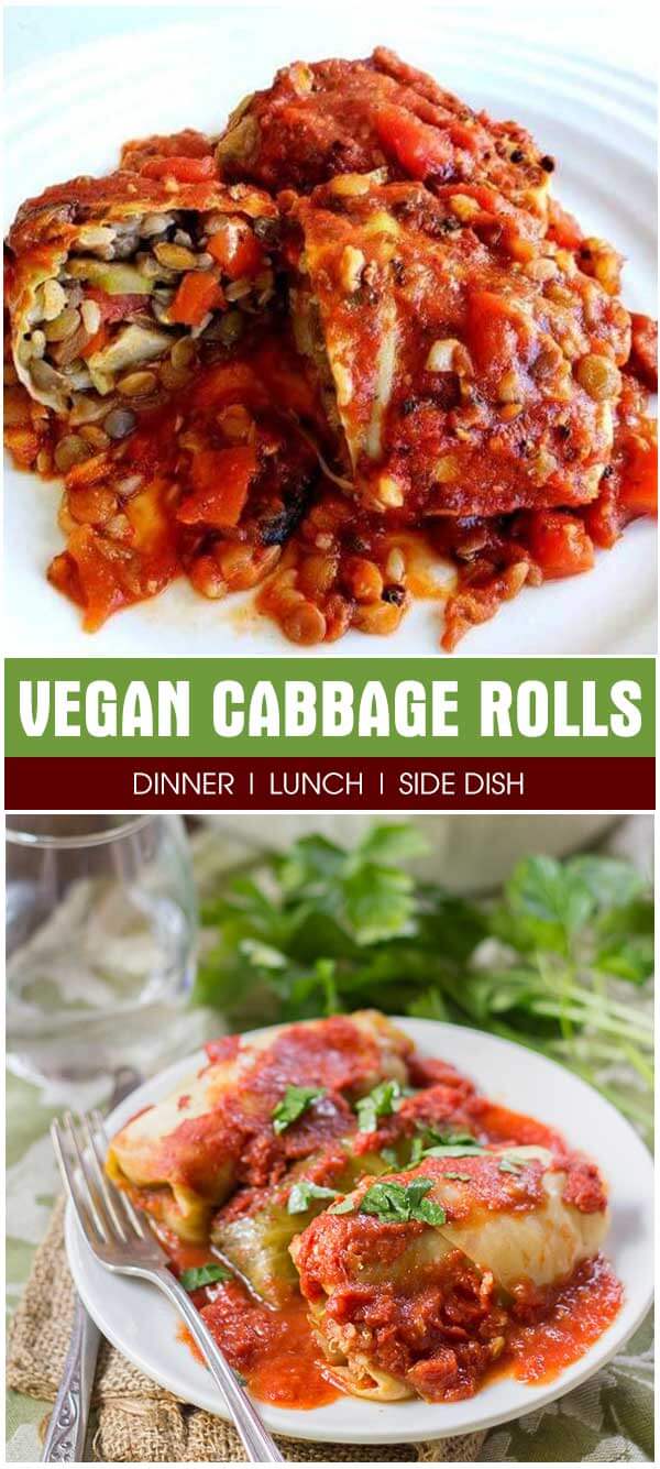 Vegan Cabbage Rolls