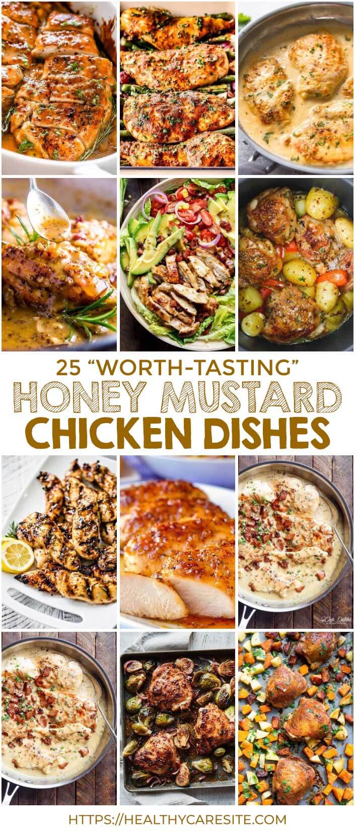 25 “Worth-Tasting” Honey Mustard Chicken Dishes