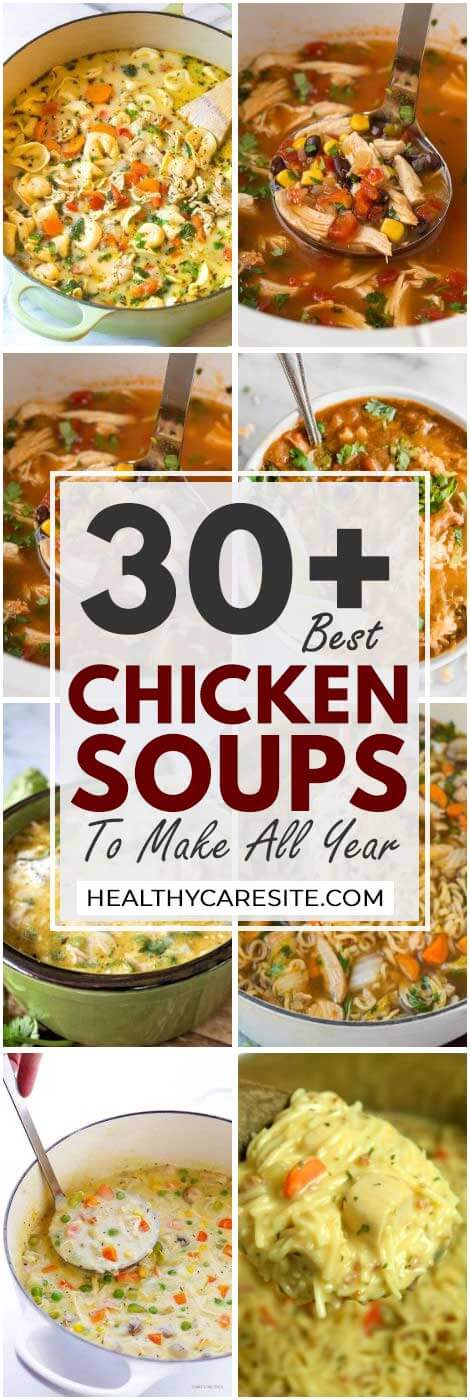 30 Best Chicken Soups To Make All Year