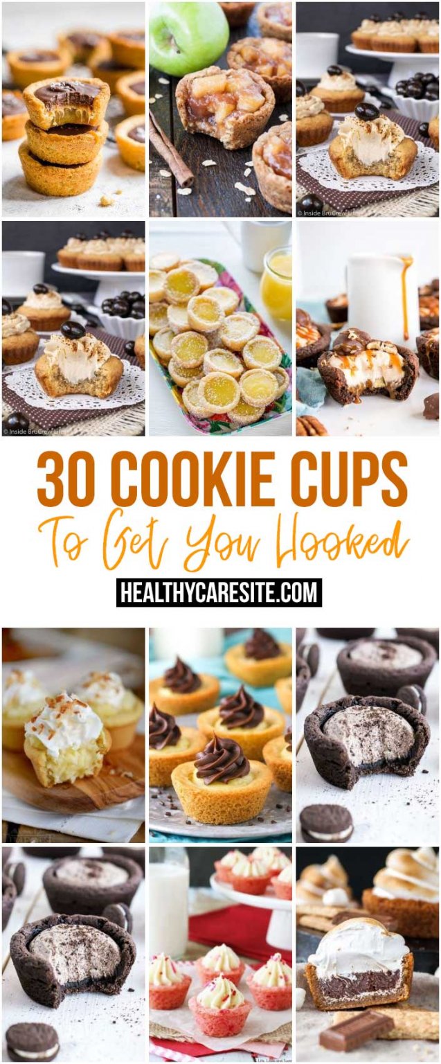 30 Cookie Cups To Get You Hooked – HealthyCareSite