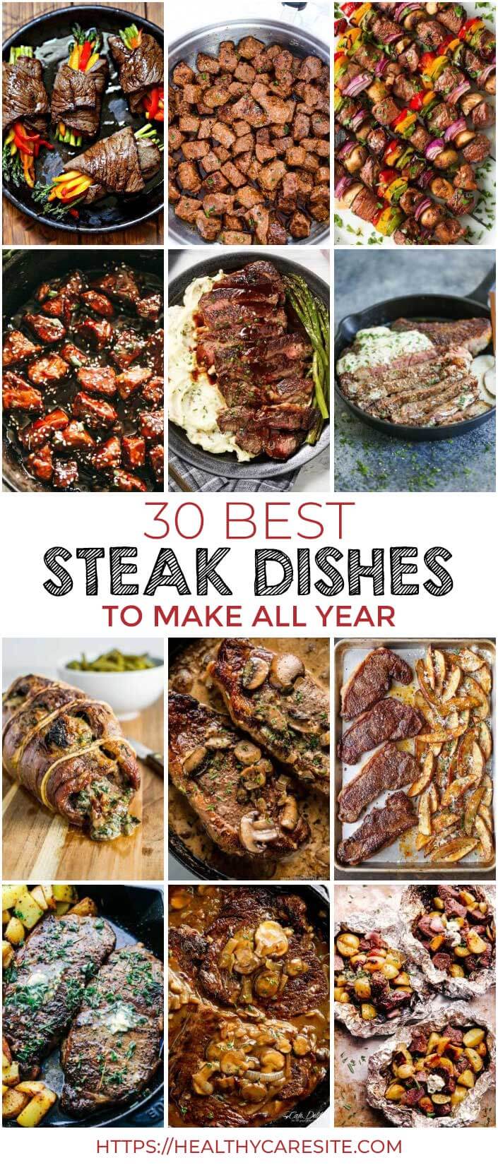 Here Are 30 Best Steak Dishes To Make All Year