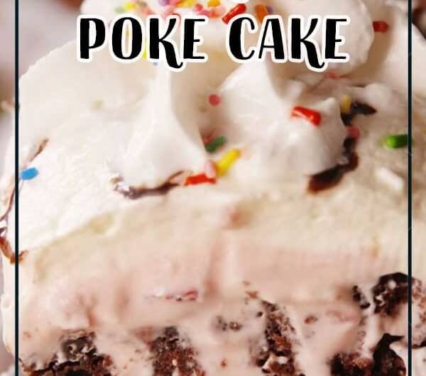 Ice Cream Poke Cake