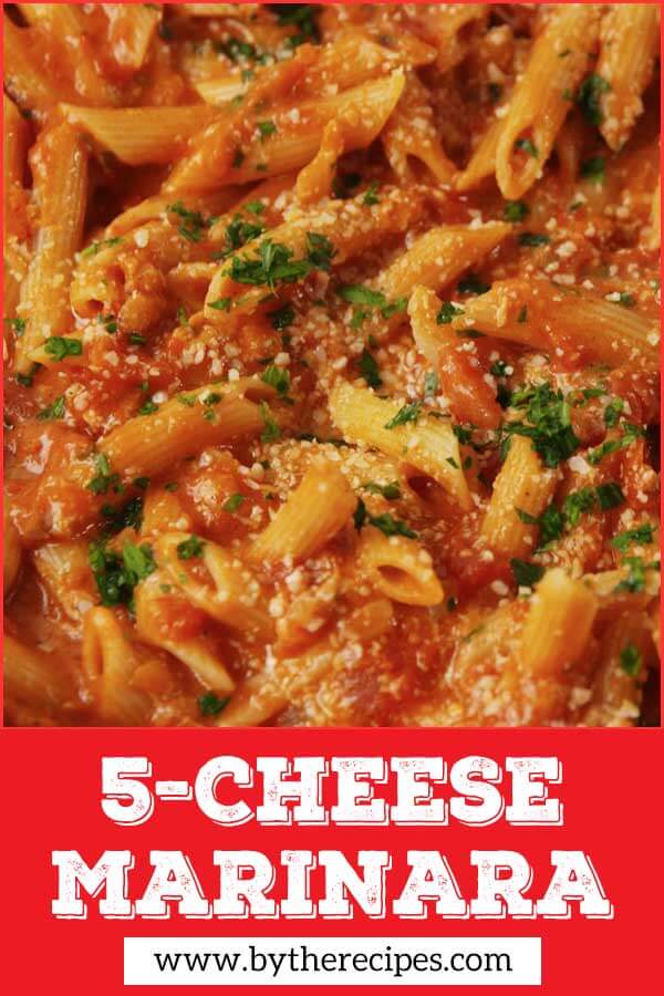 Five Cheese Marinara Sauce (Simple & Hearty) Savory With Soul