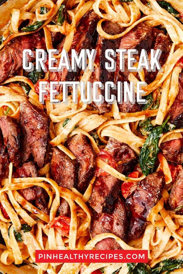 Creamy-Steak-Fettuccine