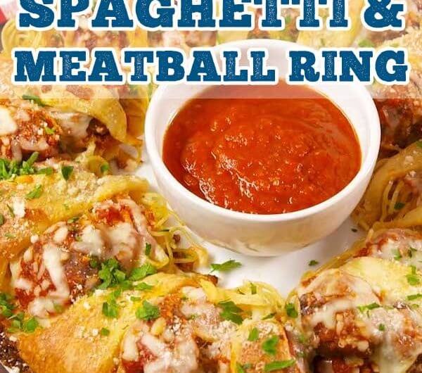 Spaghetti & Meatball Ring
