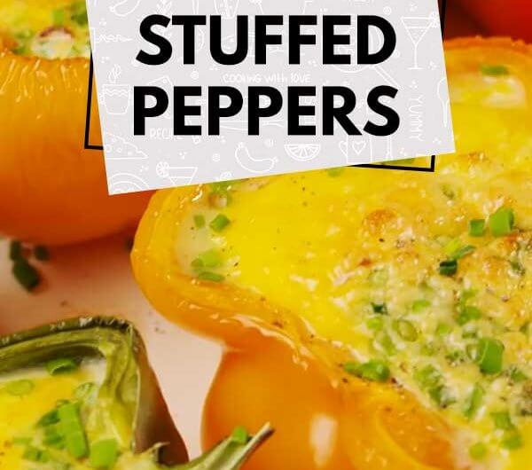 Omelet-Stuffed Peppers