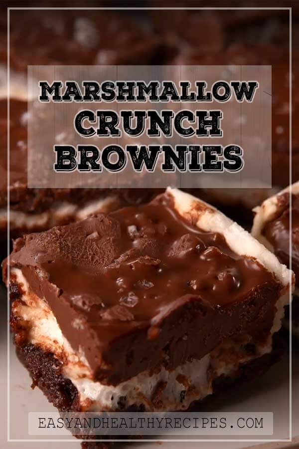Marshmallow-Crunch-Brownies