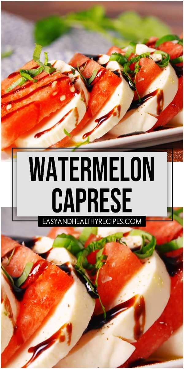 Watermelon Caprese