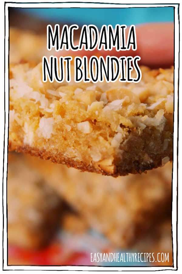 Macadamia-Nut-Blondies