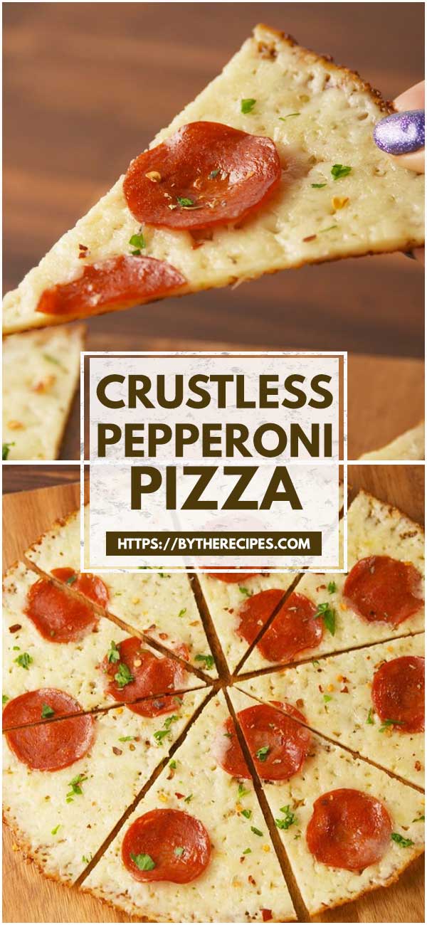 Crustless Pepperoni Pizza
